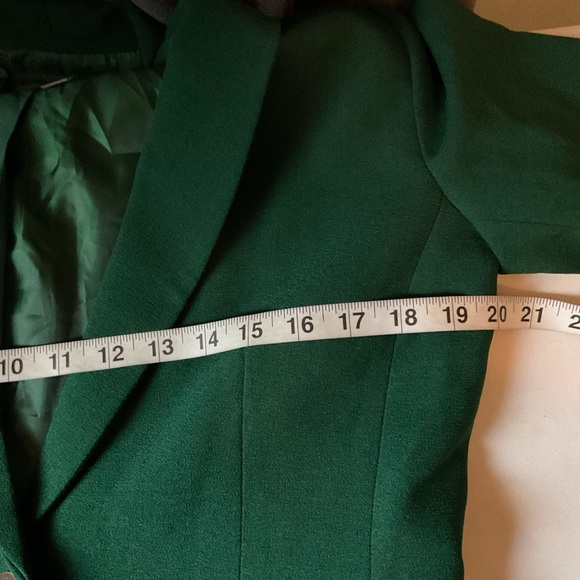 Elegant Teal Women's Blazer - Picture 5 of 9